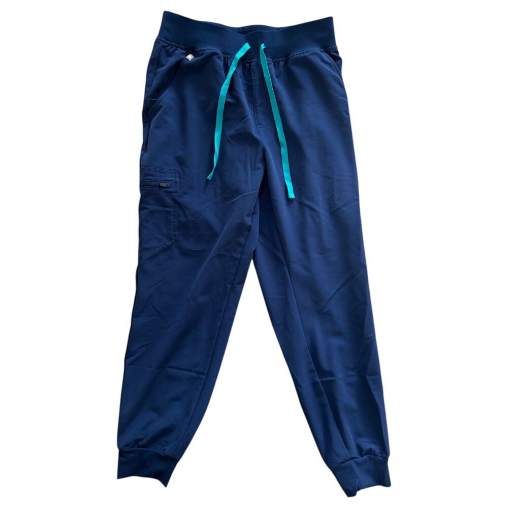 FIGS Zamora High-Waisted Jogger — Sapphire